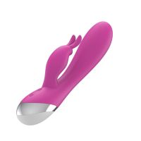 A-Gusto Dobbeltvibrator med rabbit (Lyserød), billede 2