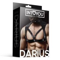 IntoYou Darius Uprząż Bondage na Klatkę Piersiową dla Mężczyzn Wegańska, zdjęcie 5