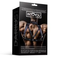 IntoYou Darius Uprząż Bondage na Klatkę Piersiową dla Mężczyzn Wegańska, zdjęcie 4