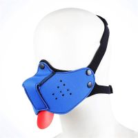 A-Gusto máscara de cachorro em neoprene (azul), imagem 3