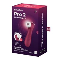 Satisfyer Pro 2 Generation 3 (Wine Red), immagine 2