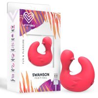 Festival Swamson Stimulator Duckling Sormen vibrator (Rose), kuva 3