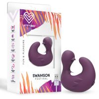 Festival Swamson Stimulator Duckling Sormen vibrator (Violet), kuva 2