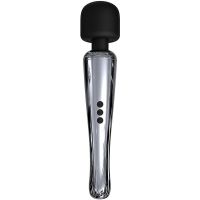 Action Silvery High-Tech Wandvibrator Super kraftfull trådlös