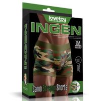 Lovetoy Camo Strapon Shorts 28"-32"