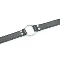 LateToBed O-ringsknebel i metal, ring: 5 cm, billede 6