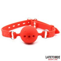 LateToBed åndedrætbar silikone kuglekneble S - 4 cm, billede 2