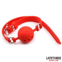 LateToBed åndedrætbar silikone kuglekneble S - 4 cm, billede 4