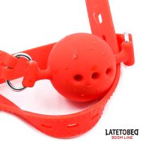LateToBed åndedrætbar silikone kuglekneble S - 4 cm, billede 5