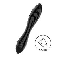 Satisfyer stimulator dazzling krystal 1 varm og kold (Sort), billede 2