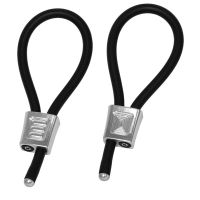 ElectraStim ElectraLoops Prestige Sæt 2 Penisringe (Sølv)