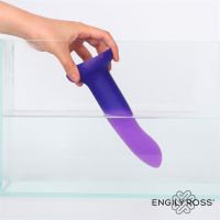 Dildox av Engily Ross Vibrerande Färgväxlande Dildo Blå till Lila, bild 6