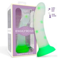 Dildox by Engily Ross hohtava pimennossa dildo konfetti tähti 17 cm, kuva 3