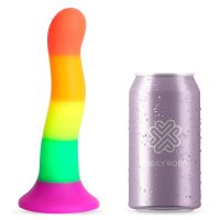 Dildox by Engily Ross Dildo Rainbow Color LGBT 18 cm dildo, bild 3
