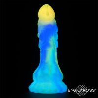 Dildox by Engily Ross luminiscerende "drage" formet dildo 18 cm, billede 3