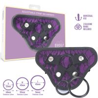 Dildox by Engily Ross Miley Universal Adjustable Harness with 3 (Purple), picture 3