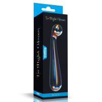 Lovetoy Twilight Gleam Glass Dildo Slim, billede 5