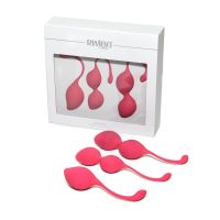 Rimba Geneva conjunto de treino bolas kegel (rosa), imagem 3