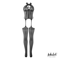 Adalet Lingerie Mia combinaison résille à jarretelles