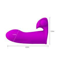 Pretty Love Finger sleeve Stimulator Maxwell (vaaleanpunainen), kuva 4