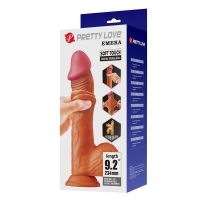 Pretty Love Dildo Sliding Skin 9,2" Flesh, zdjęcie 7