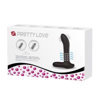 Pretty Love Anal Masager med Rullande Pärlor (Svart), bild 7
