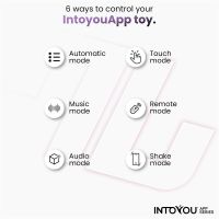 IntoYou Vibrerande Ägg med Roterande Pärlor och APP, bild 4