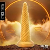 Legend Cycloron dildo de fantasia em silicone líquido 20,3 cm