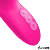 Action Antony dobbelslaguende og fingervibrerende vibrator, billede 4
