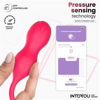 IntoYou Kyra Pelvic Floor Trainer med tryksensing (Pink), billede 2