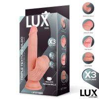 Lux Paul Triple Density Dildo Keikkuvilla Palloilla, kuva 5