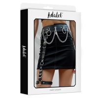 Adalet Lingerie Coral Hip Harness Leg Ring Chain Taglia unica, immagine 2