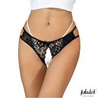 Adalet Lingerie Hope cuecas abertas (preto)