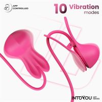 IntoYou Tickly Pinze per Capezzoli con Vibrazione, Telecomando e, immagine 2