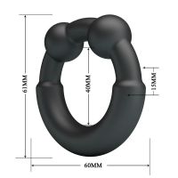 Crazy Bull Meco anneau pénien en silicone mod. 15, photo 6
