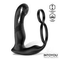 IntoYou Astex Prostate Massager with Thrusting, Tapping and Cock Ring, picture 2
