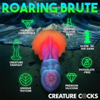 Creature Cocks Aqua-Cock Glow-in-the-Dark Silikoni-dildo, kuva 13