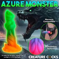 Creature Cocks Aqua-Cock Glow-in-the-Dark Silikoni-dildo, kuva 14