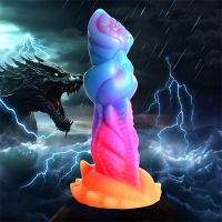 Creature Cocks Aqua-Cock Glow-in-the-Dark Silikoni-dildo, kuva 16