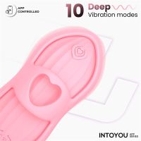 IntoYou Laia vibrador de dedo com aquecimento e app (rosa), imagem 3
