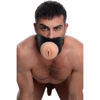 Master Series Pussy Face mordaça para sexo oral, imagem 13