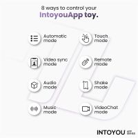 Vibrador IntoYou Trixy com Vibração, Mordida e Aplicação, imagem 10