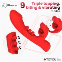 Vibrador IntoYou Trixy com Vibração, Mordida e Aplicação, imagem 3