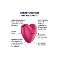 Satisfyer Cutie Heart Klitorissugare, batteriserie, bild 5