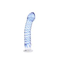 Chisa Glass Dildo Twisted Lover 7.1"