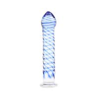 Chisa Glass Dildo Twisted Lover 7.1"