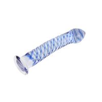 Chisa Glass Dildo Twisted Lover 7.1"