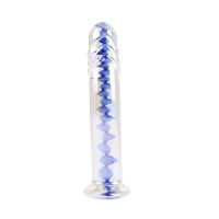 Chisa Anal Swirl gode en verre spiralé 6,7"