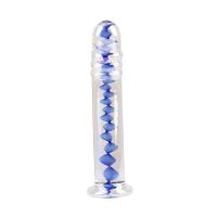 Chisa Anal Swirl gode en verre spiralé 6,7"