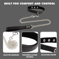 Chisa Collar with Leash for couples, picture 6